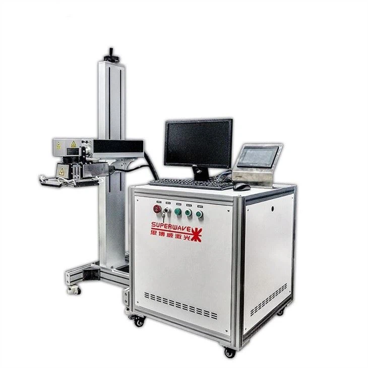 Online-Faser-Laser-Kennzeichnung-Maschine